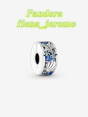 Pandora Tropical Starfish & Shell Clip Charm